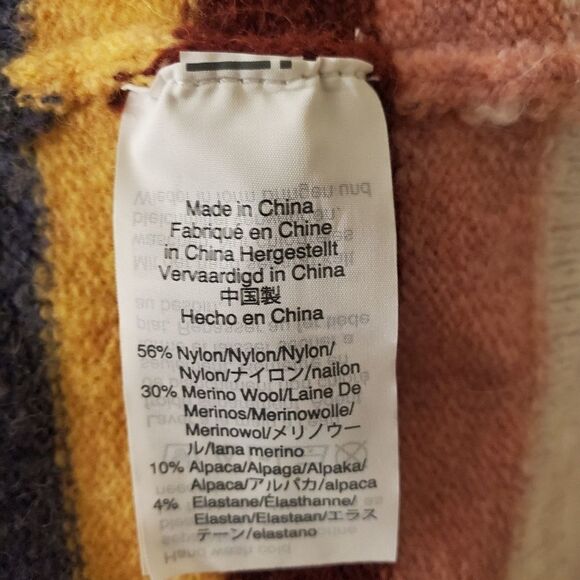 Madewell Cardiff Stripe Crewneck Sweater Size Sm - Picture 11 of 12